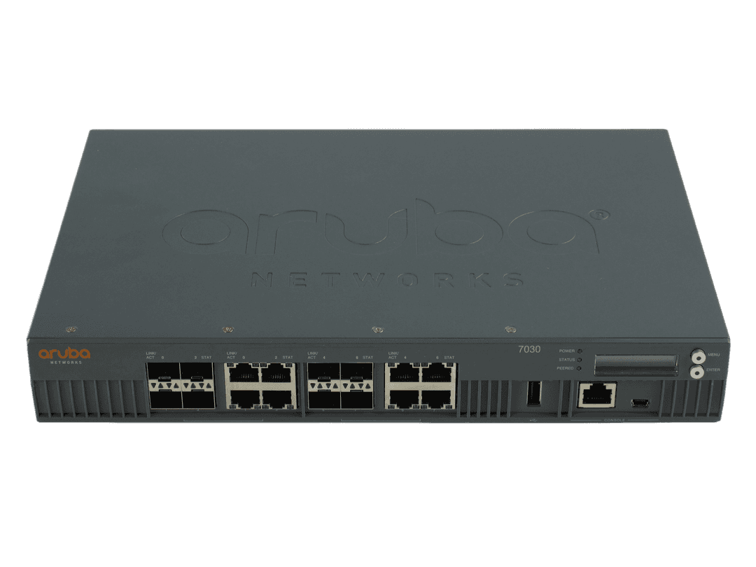 Контроллер Wi-Fi Aruba 7030 / ARCN7030, вид спереди