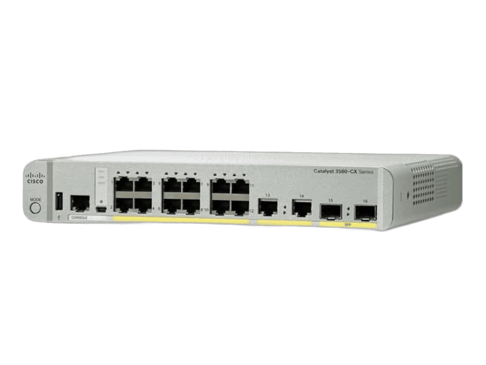 Коммутатор Cisco WS-C3560CX-12TC-S, 12 портов