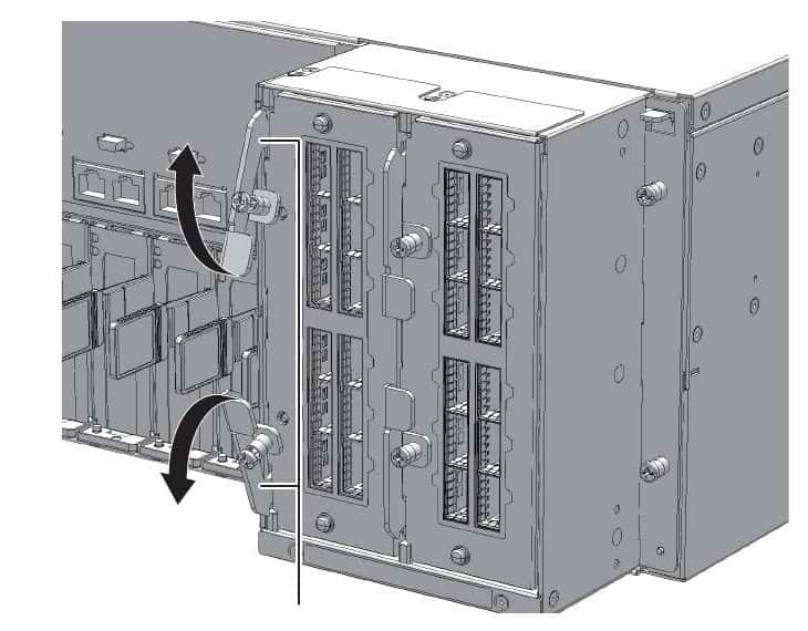 CA07361-D102 XBU Crossbar Unit for Fujitsu/Oracle SPARC M10 - official service illustration