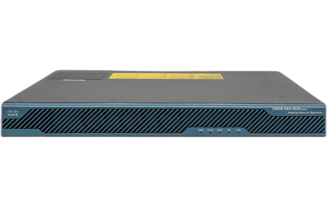 Межсетевой экран Cisco ASA 5520, вид спереди