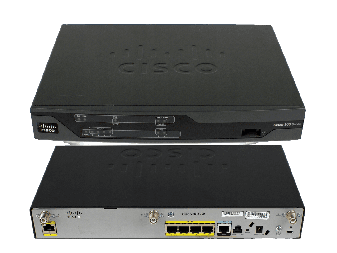 Маршрутизатор Cisco CISCO881-SEC-K9
