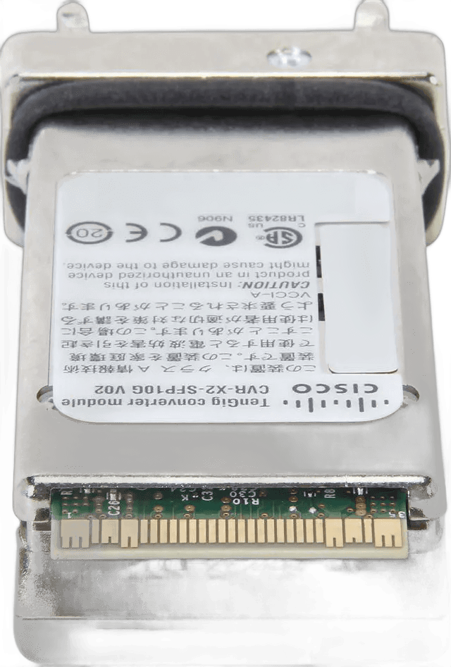 Адаптер Cisco OneX CVR-X2-SFP10G из X2 в SFP+ 10G
