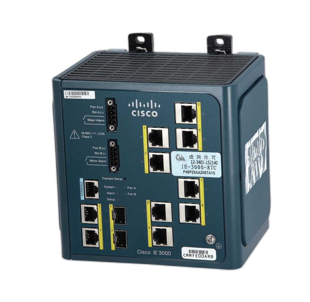 Коммутатор Cisco IE-3000-8TC, 8 портов