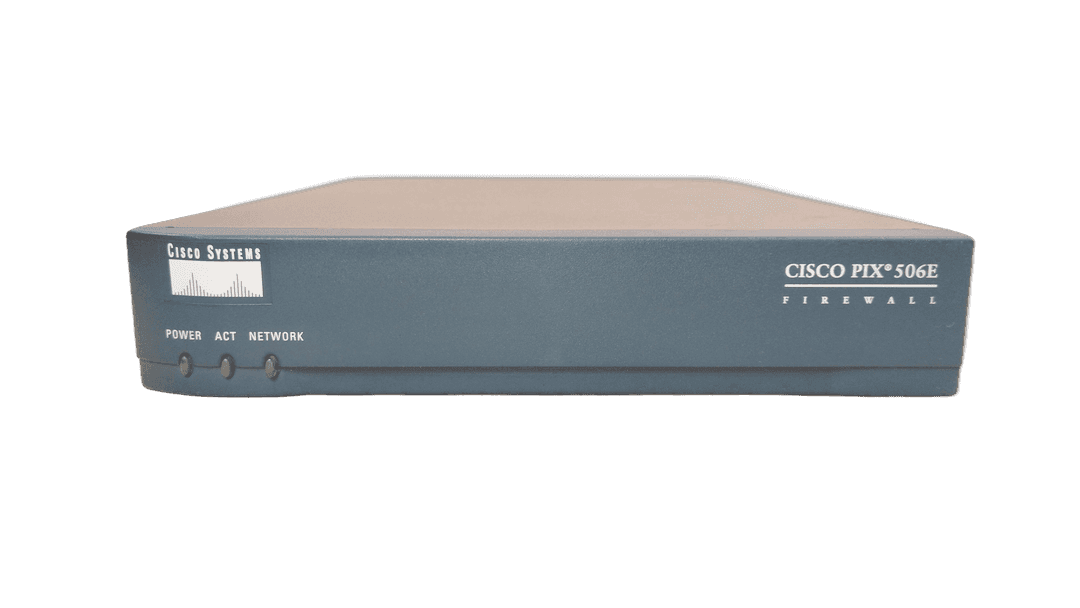 Межсетевой экран Cisco PIX 506E, вид спереди