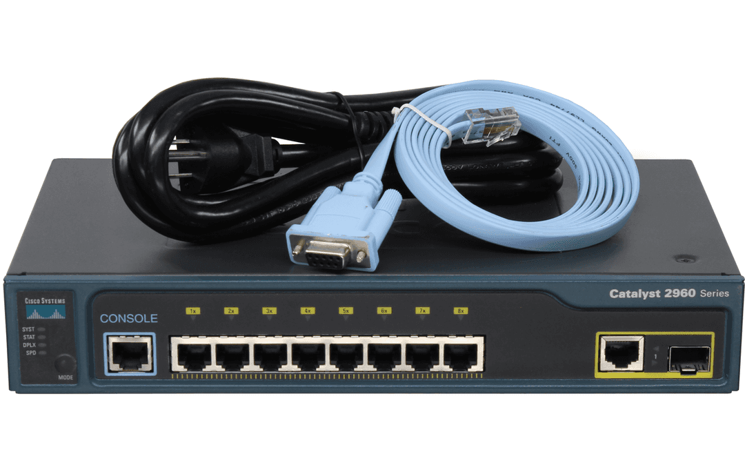 Коммутатор Cisco WS-C2960-8TC-L, 8 портов