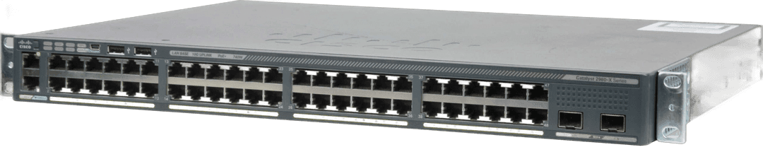 Коммутатор Cisco WS-C2960X-48FPD-L