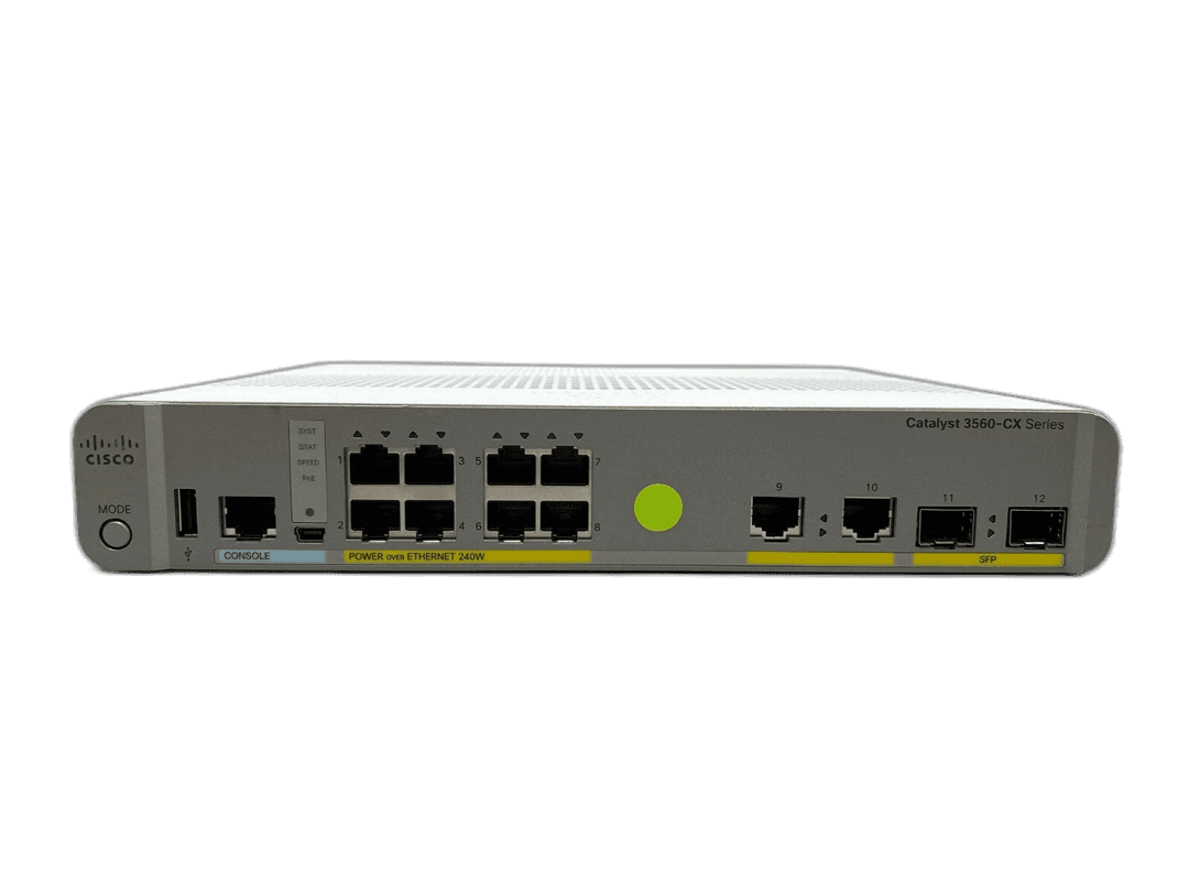 Коммутатор Cisco WS-C3560CX-8PC-S, 8 портов