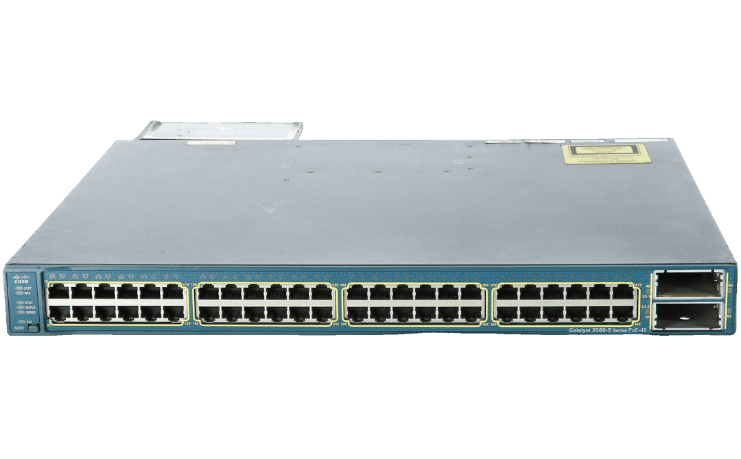 Коммутатор Cisco WS-C3560E-48PD-S, 48 портов