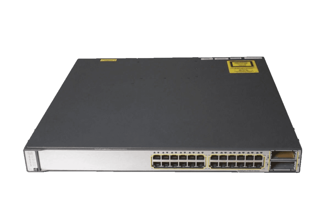 Коммутатор Cisco WS-C3750E-24PD-S, 24 порта