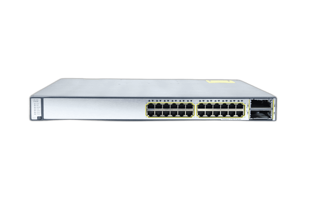 Коммутатор Cisco WS-C3750E-24TD-S, 24 порта