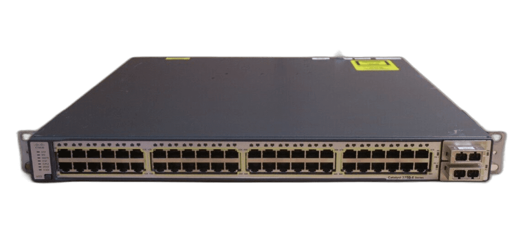 Коммутатор Cisco WS-C3750E-48TD-S, 48 портов