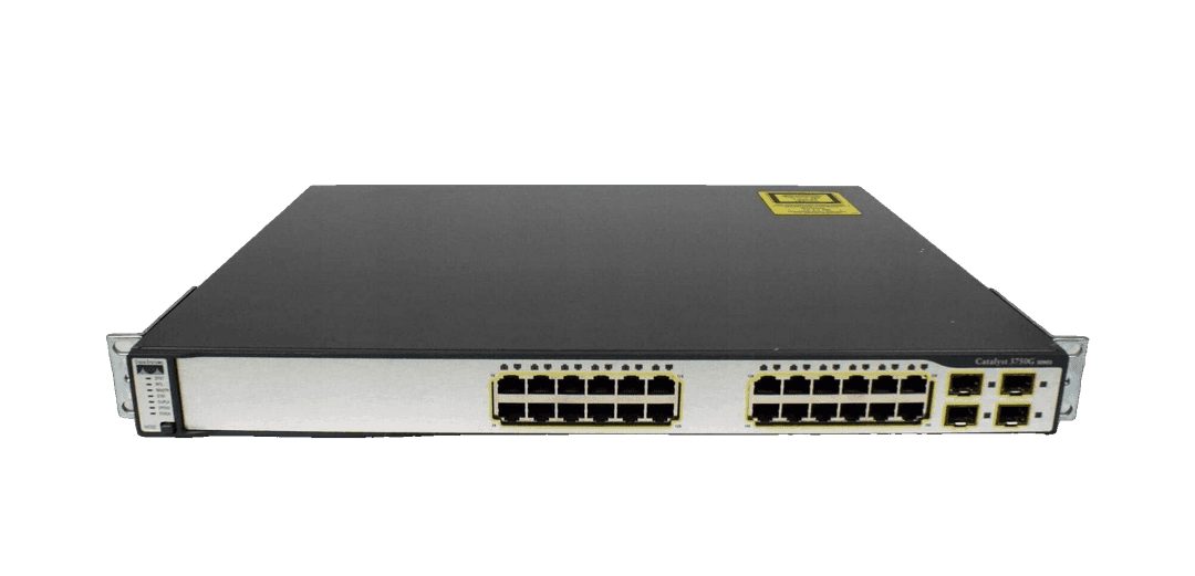 Коммутатор Cisco WS-C3750G-24WS-S50, 24 порта