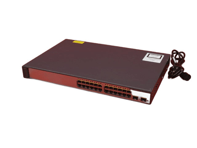 Коммутатор Cisco WS-C3750V2-24PS-S, 24 порта