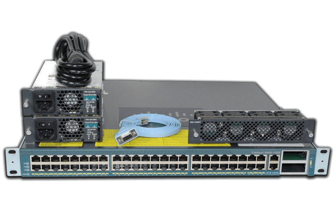 Коммутатор Cisco WS-C4948-10GE, 10 портов
