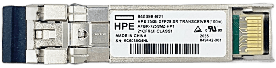 Трансивер HPE 25GB SFP28 SR, 25G SR