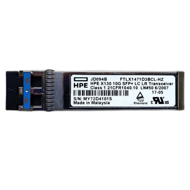 Трансивер HPE X130 10G SFP+ LC LR, 10G LR