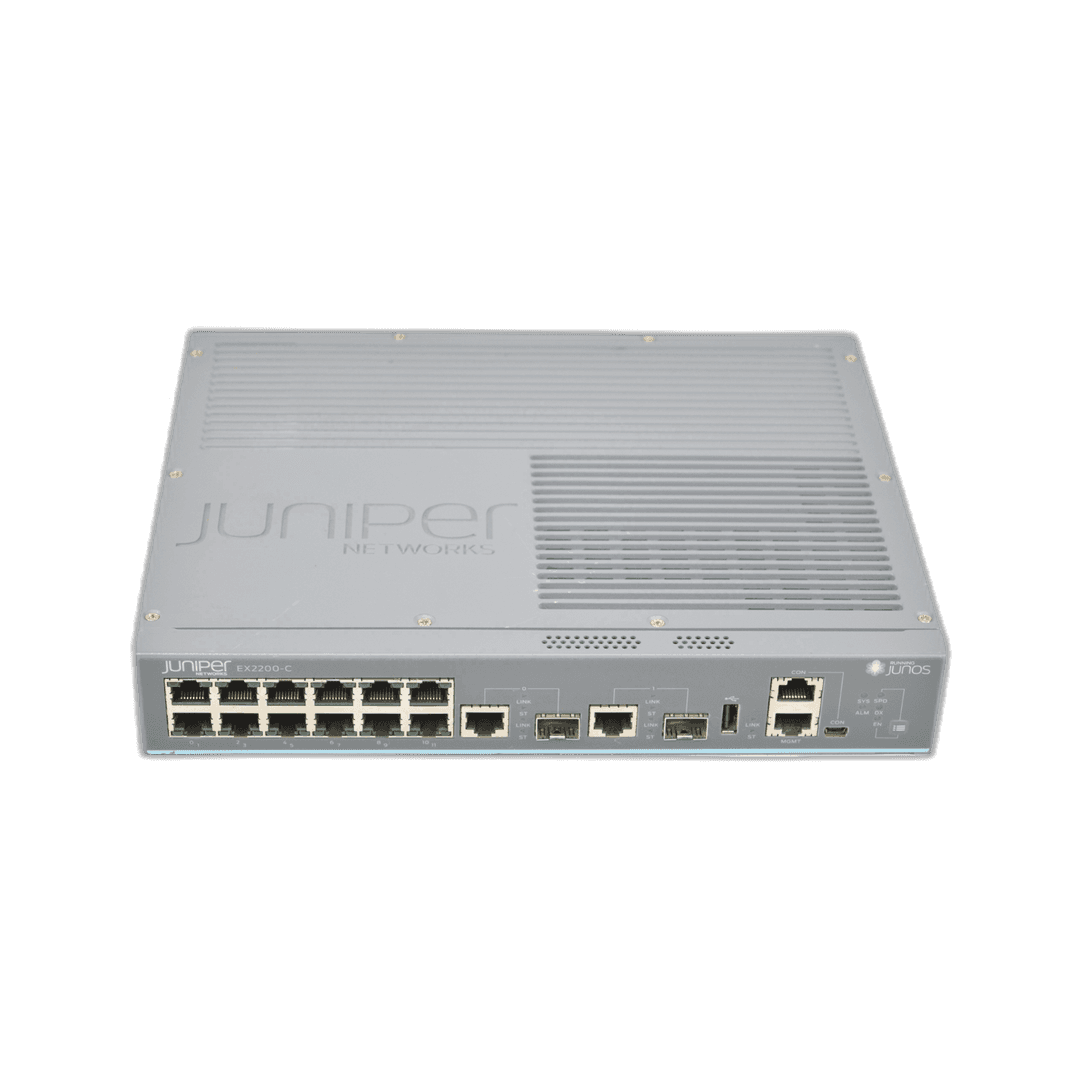 Коммутатор Juniper EX2200-C-12T-2G, 12 портов