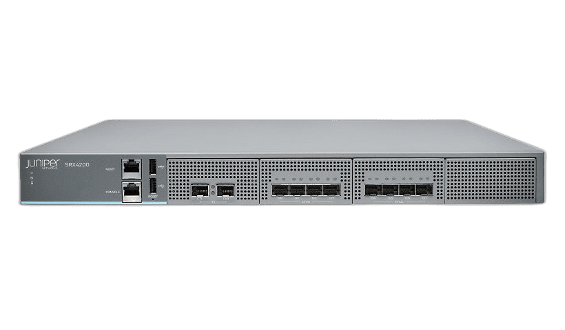 Межсетевой экран Juniper SRX4200-SYS-JB-AC, вид спереди