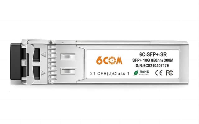 Трансивер 6COM 6C-SFP+-SR, 10GBASE-SR, 850 нм, 300 м