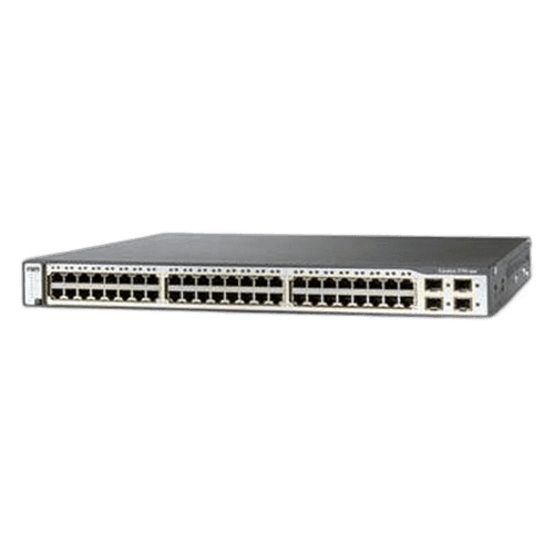 Коммутатор Cisco WS-C3750-48PS, 48 портов
