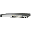 Коммутатор Cisco WS-C3750V2-24PS-S, 24 порта