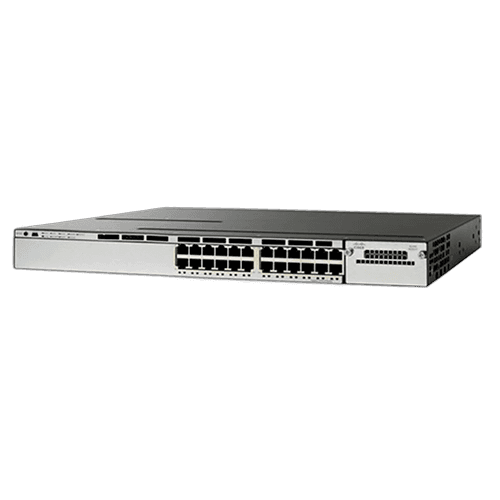 Коммутатор Cisco WS-C3750X-24T, 24 порта