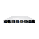 Arista DCS-7050QX-32S-R, rear panel with blue modules, rear-to-front airflow