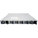 Arista DCS-7150S-24-R rear panel, blue modules, rear-to-front airflow