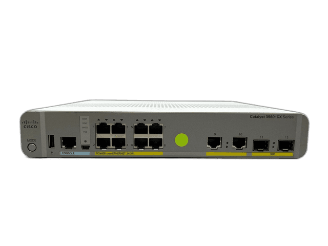 Коммутатор Cisco WS-C3560CX-8PC-S, 8 портов