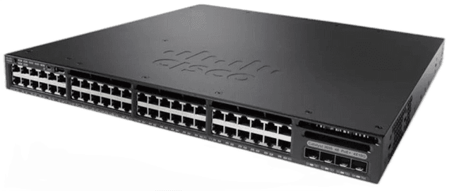 Коммутатор Cisco WS-C3650-48PS-E, 48 портов
