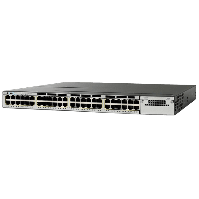 Коммутатор Cisco WS-C3750X-48T, 48 портов