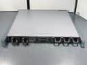 Juniper EX4550-32F-AFO rear panel, AIR OUT modules, front-to-back airflow