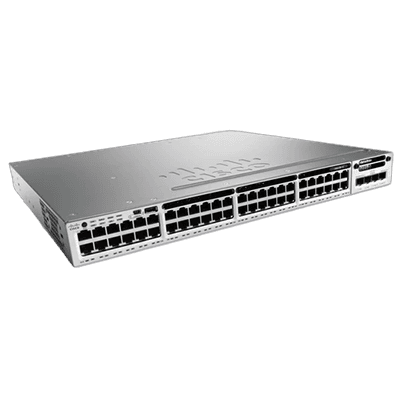 Коммутатор Cisco WS-C3850-48F, 48 портов