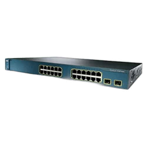 Коммутатор Cisco WS-C3560-24TS, 24 порта