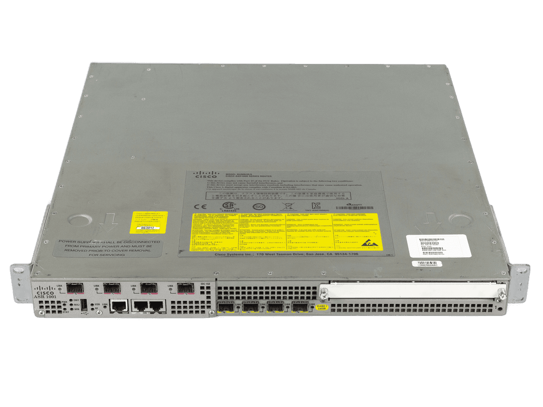 Маршрутизатор Cisco ASR1001-4X1GE