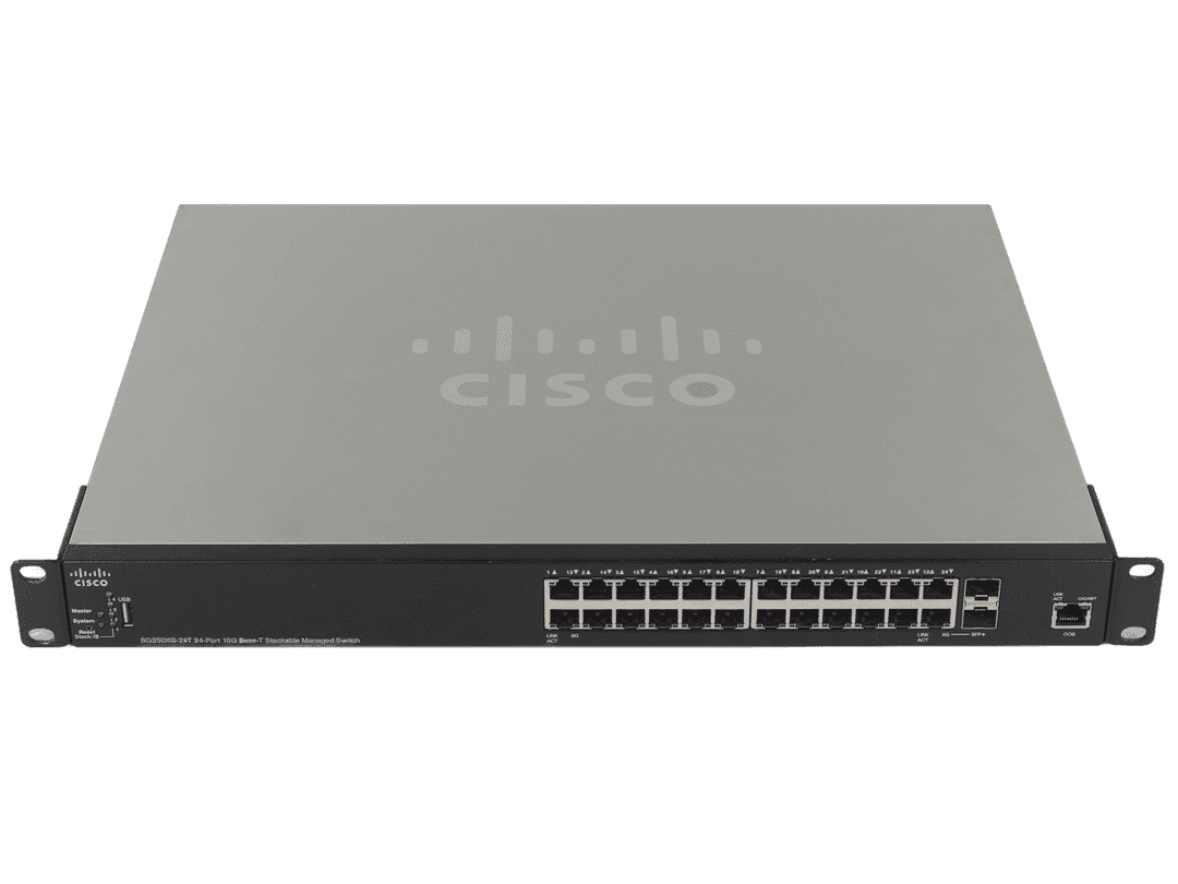 Коммутатор Cisco SG350XG-24T, 24 порта