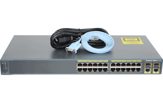 Коммутатор Cisco WS-C2960-24TC-L, 24 порта