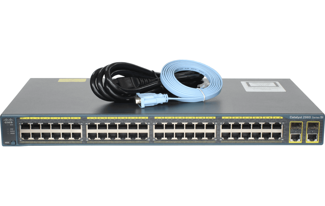 Коммутатор Cisco WS-C2960-48TC-S, 48 портов