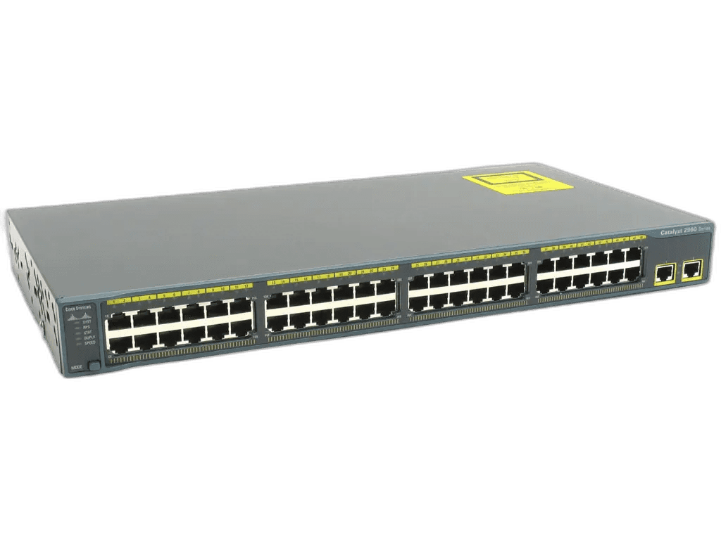 Коммутатор Cisco WS-C2960-48TT-S, 48 портов