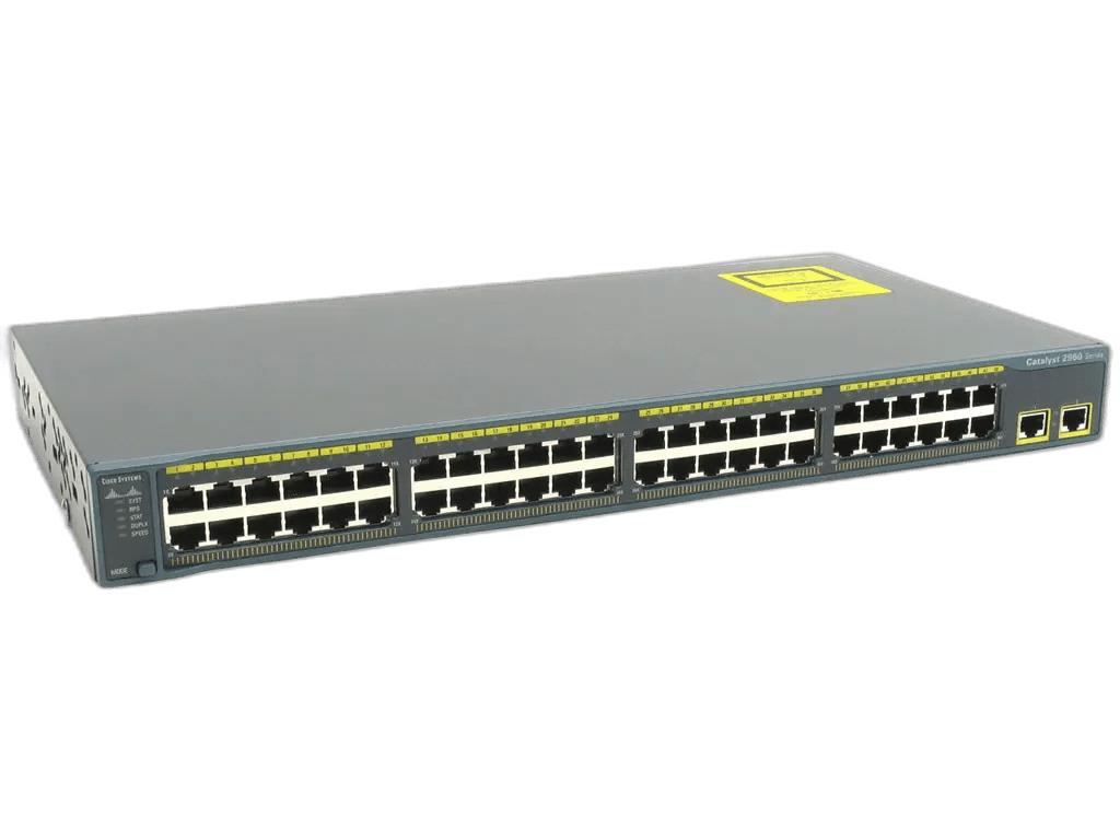 Коммутатор Cisco WS-C2960-48TT-S, 48 портов