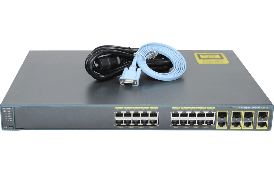 Коммутатор Cisco WS-C2960G-24TC-L, 24 порта