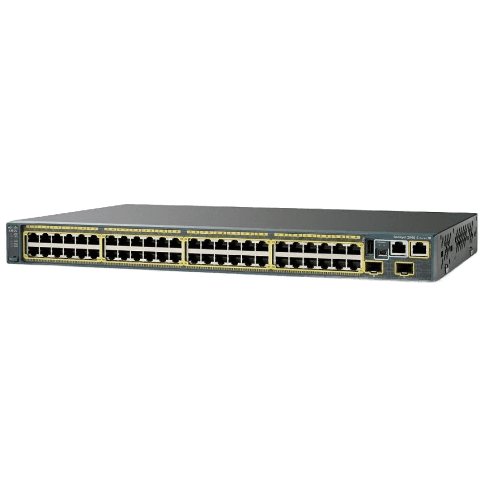 Коммутатор Cisco WS-C2960S-48TS-S, 48 портов