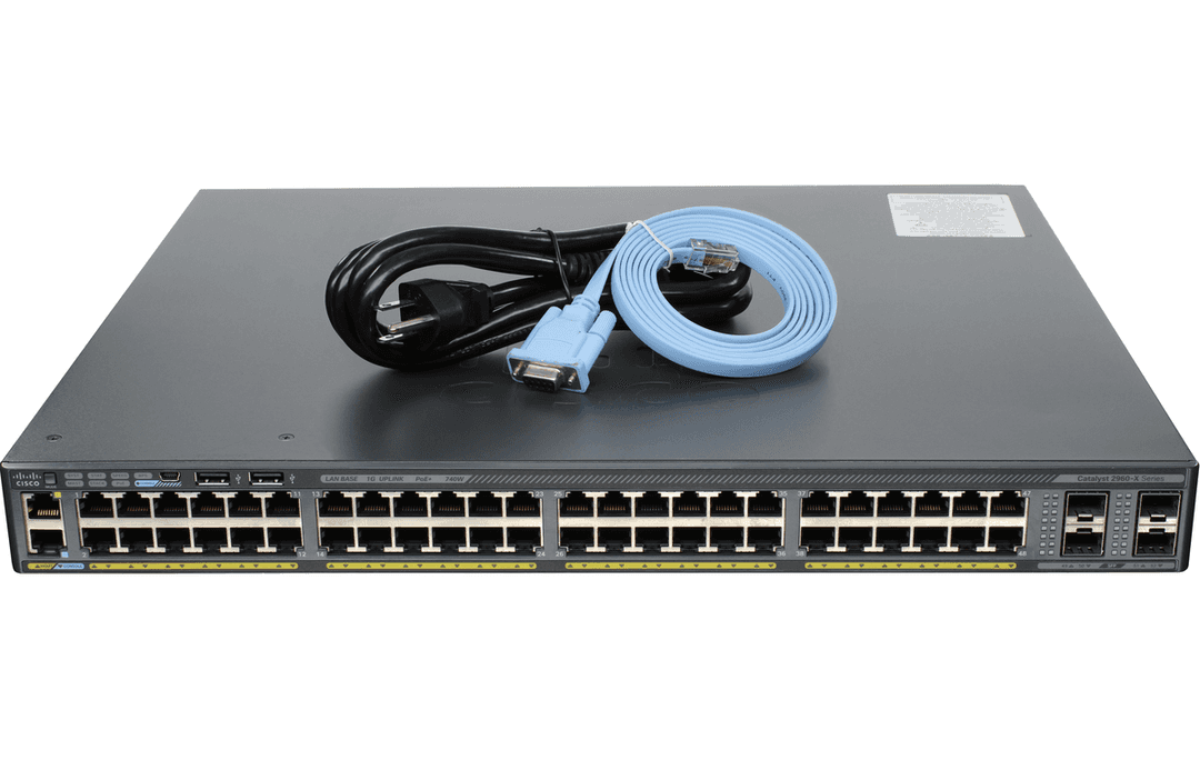 Коммутатор Cisco WS-C2960X-48FPS-L