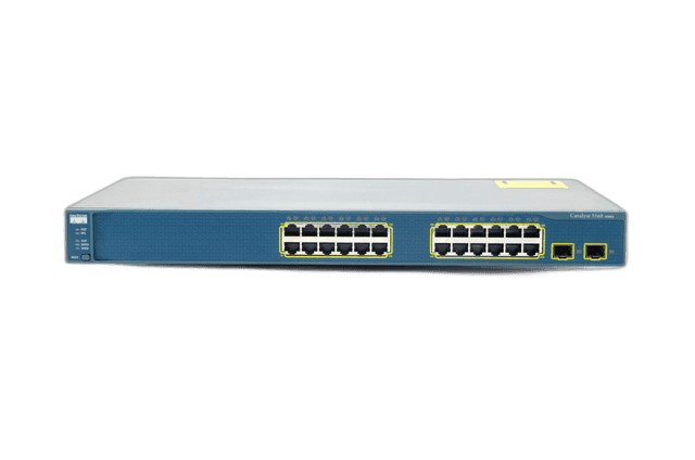 Коммутатор Cisco WS-C3560-24TS-E, 24 порта
