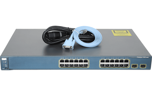 Коммутатор Cisco WS-C3560-24TS-S, 24 порта