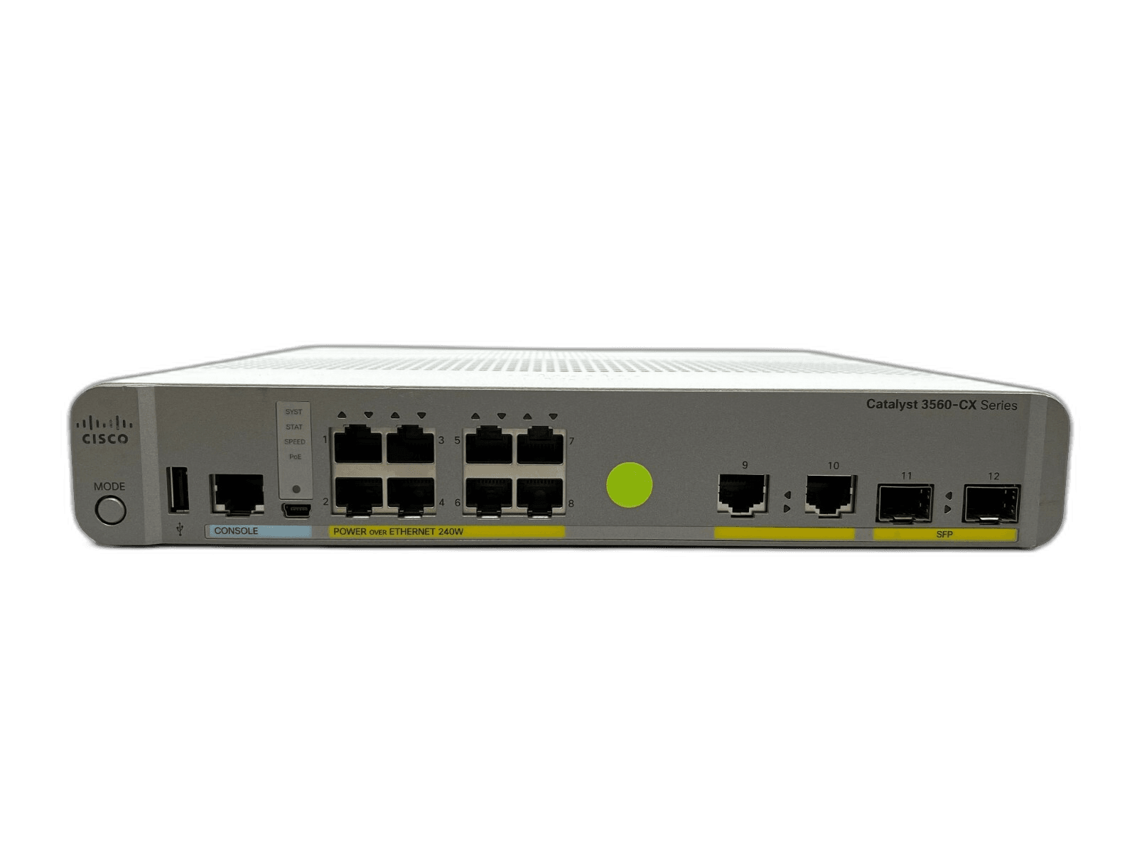 Коммутатор Cisco WS-C3560CX-8PC-S, 8 портов