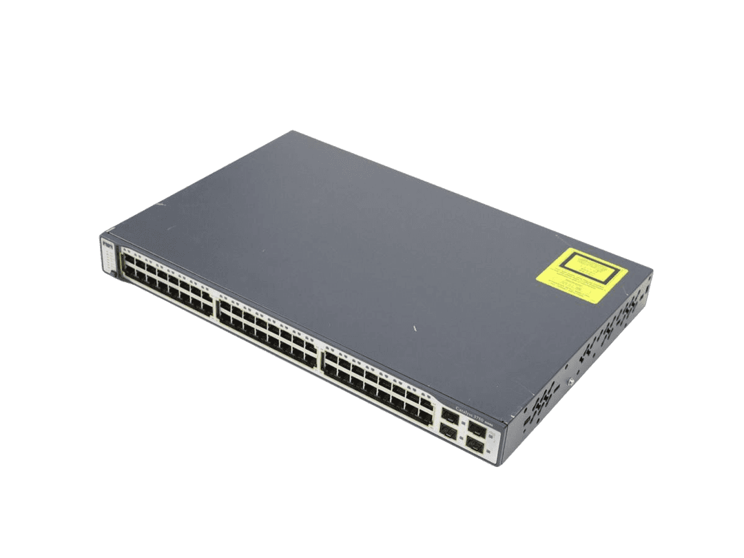 Коммутатор Cisco WS-C3750-48TS-E, 48 портов