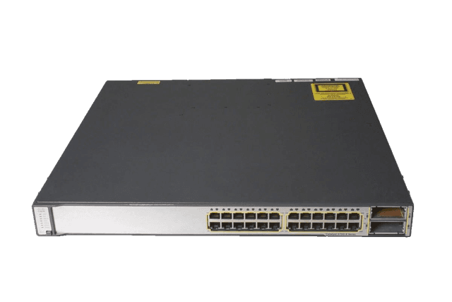 Коммутатор Cisco WS-C3750E-24PD-S, 24 порта