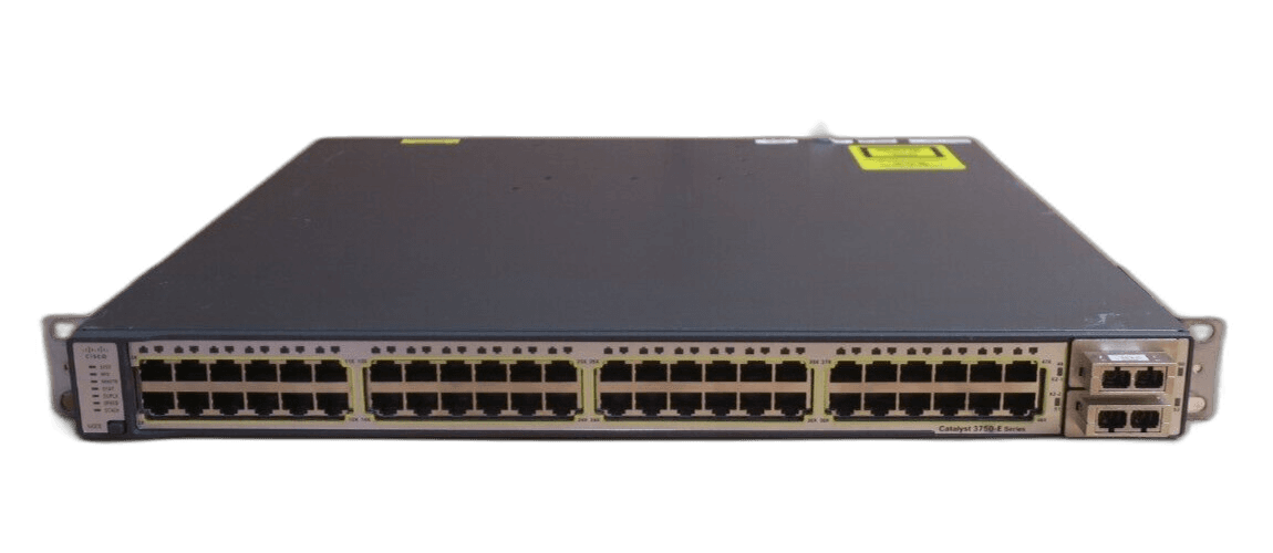 Коммутатор Cisco WS-C3750E-48TD-S, 48 портов