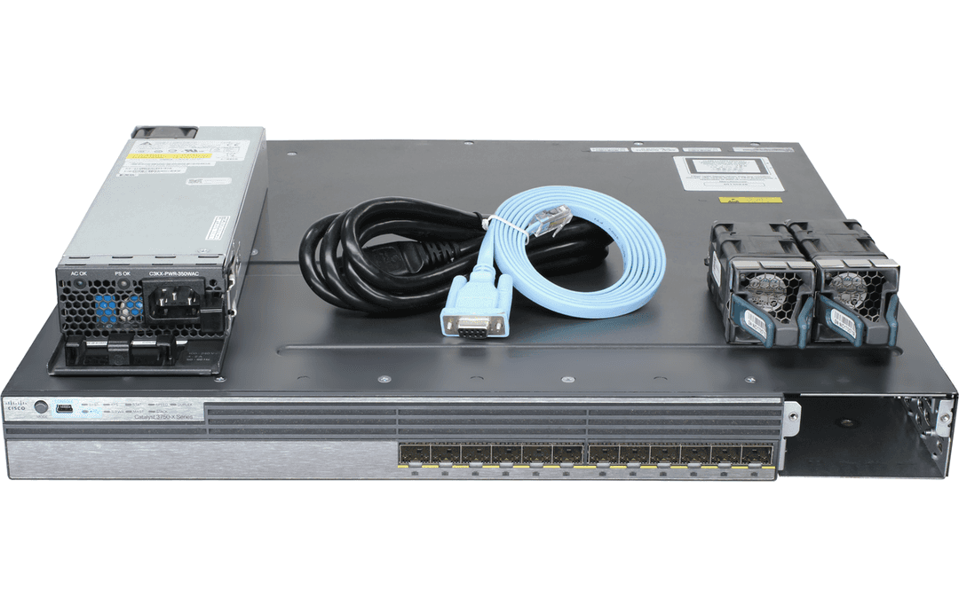 Коммутатор Cisco WS-C3750X-12S-E, 12 портов
